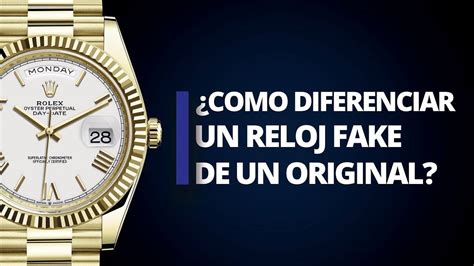 como identificar un rolex original de uno falso|rolex falso ejemplos.